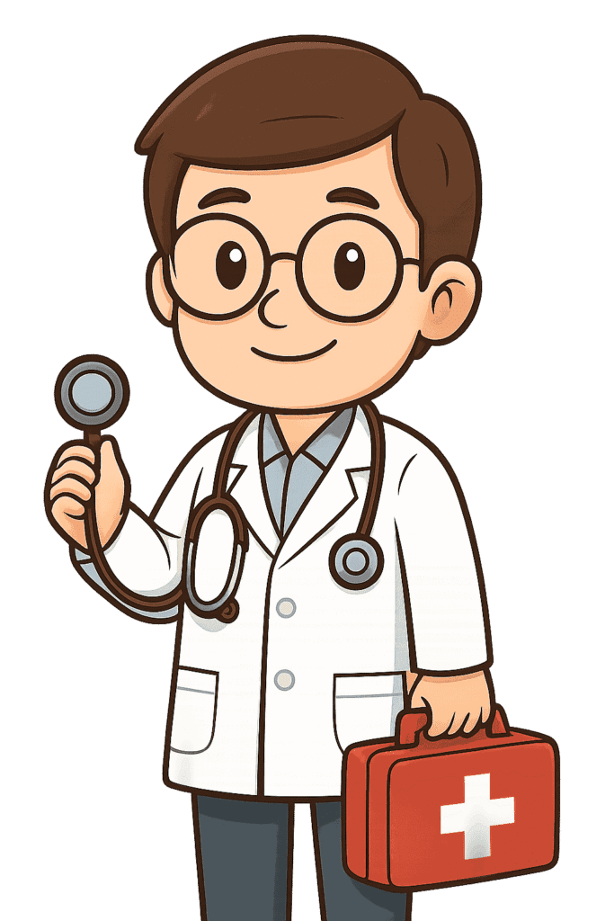 friendly doctor with first aid kit (1)