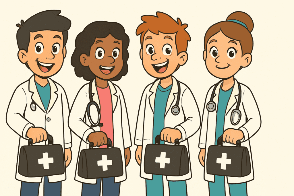 team of friendly doctors (1)